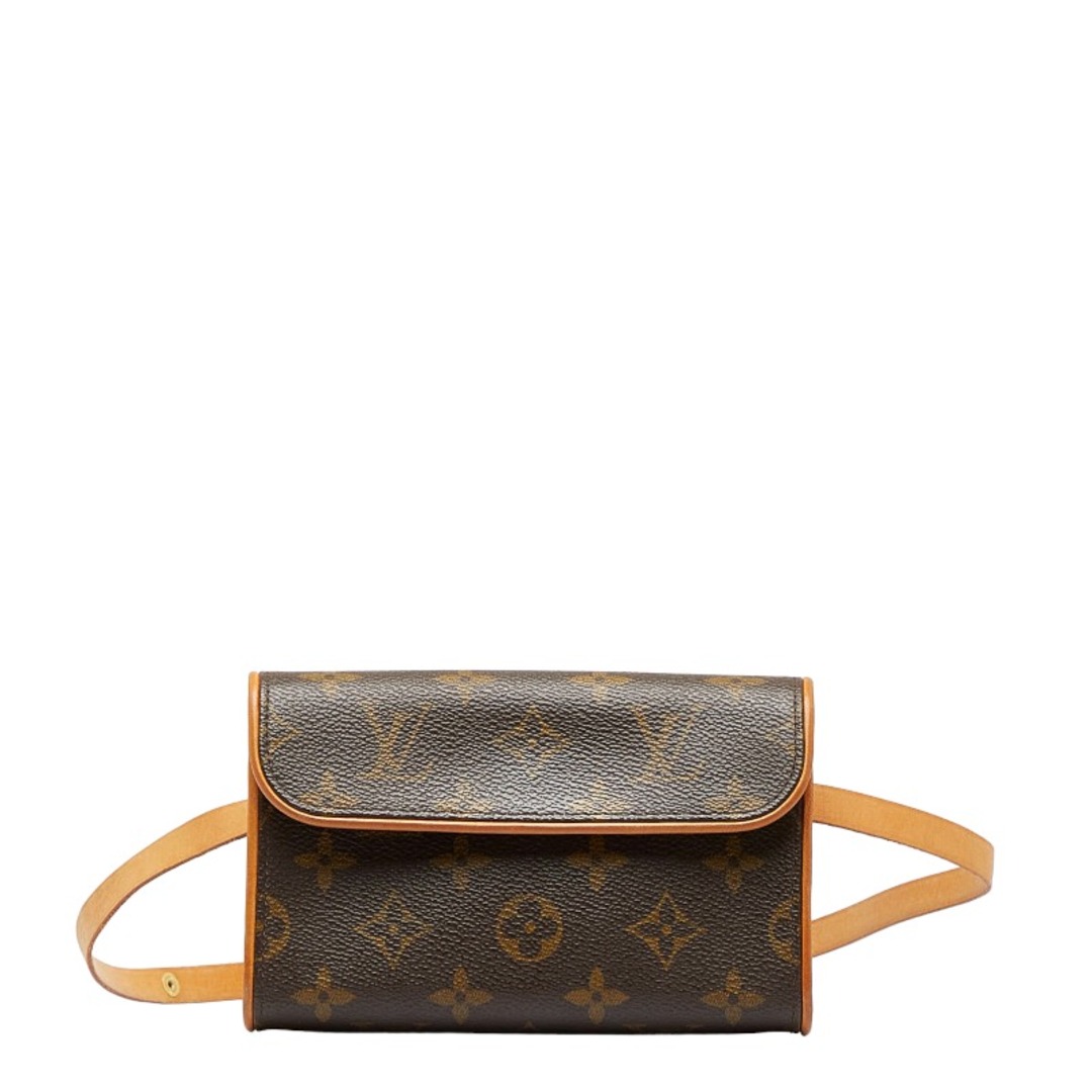 ルイ ヴィトン モノグラム ポシェット フロランティーヌXS ボディバッグ ウエストバッグ M51855 PVC レディース LOUIS VUITTON 【214-21167】