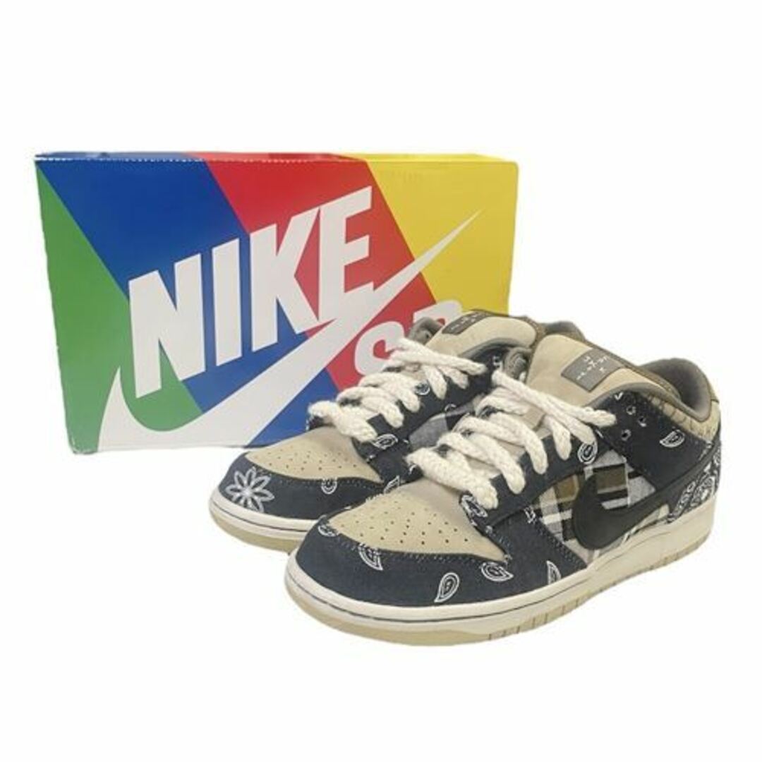 ナイキ エスビー NIKE SB × Travis Scott DUNK LOW メンズの靴/シューズ(スニーカー)の商品写真
