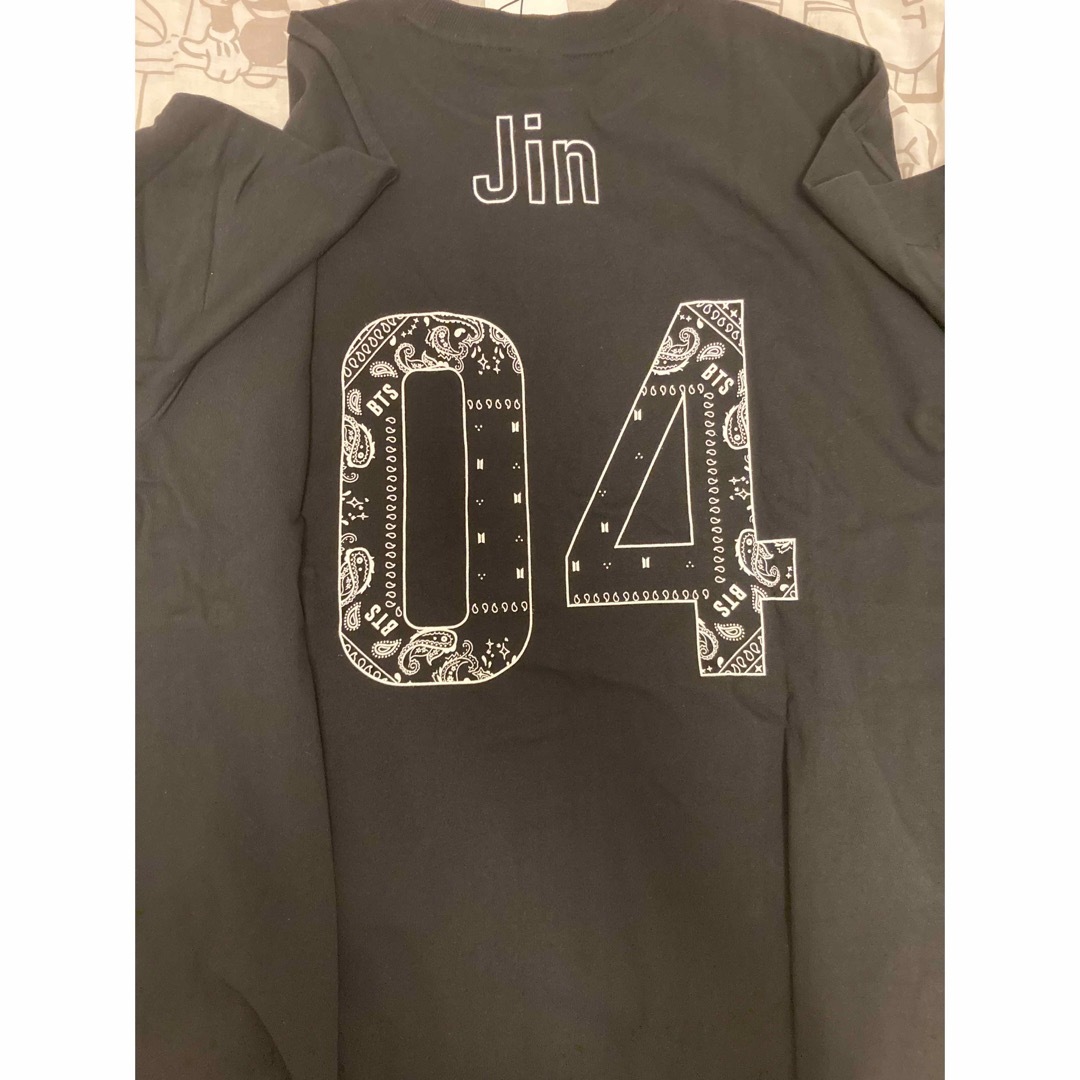 【新品未使用】TEAM BTS Tシャツ  ジン　JIN  XLサイズ