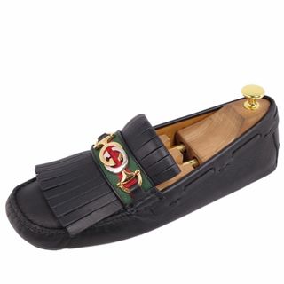 Gucci - グッチ ローファー 42 1/2 E メンズ - 黒の通販｜ラクマ