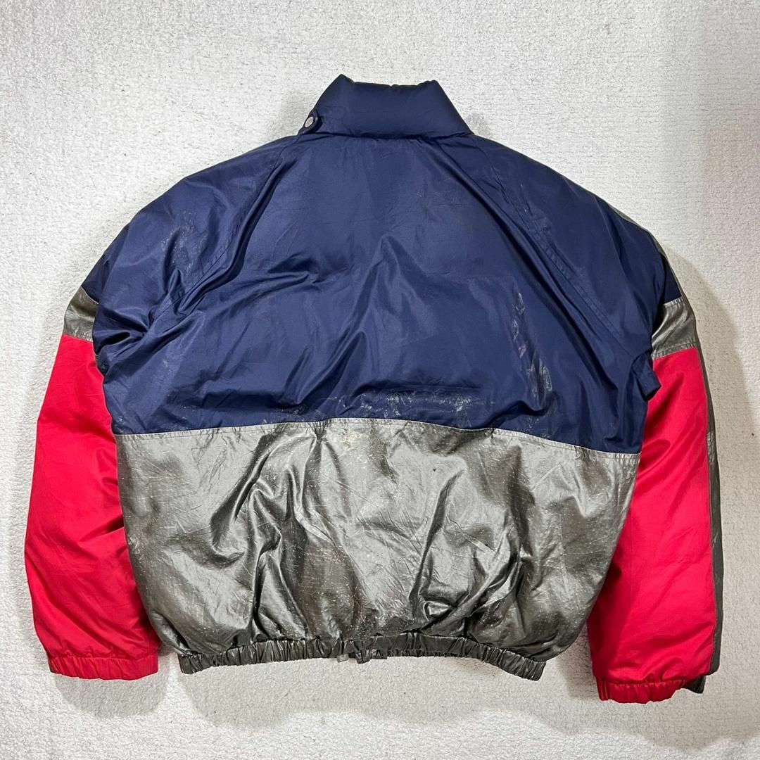 肉厚 90s POLO SPORT ポロスポーツ ダウンジャケット 古着 L