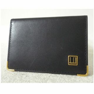 ダンヒル(Dunhill)のダンヒル　dunhill　定期入れ　名刺入れ　カードケース　ヴィンテージ　レザー(名刺入れ/定期入れ)