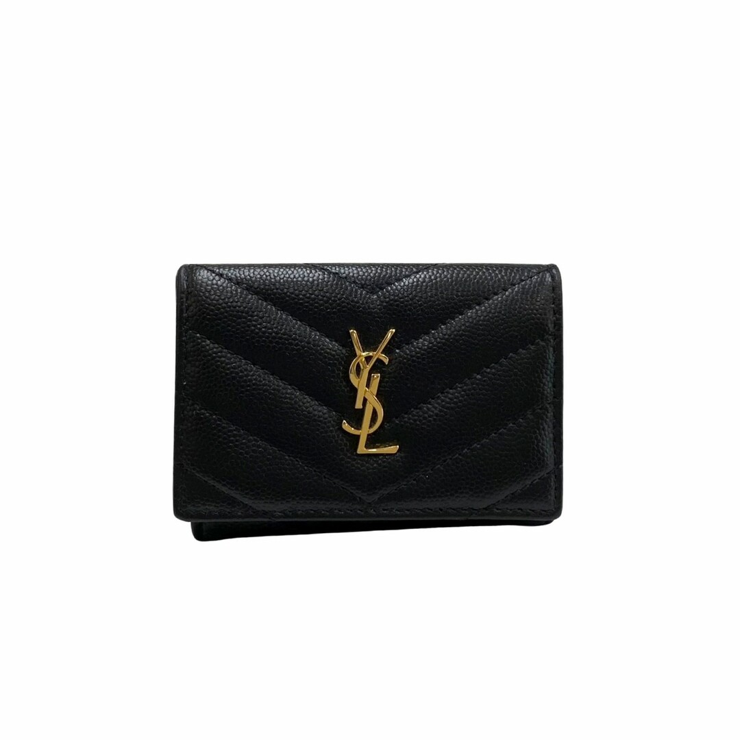 極 美品 YVES SAINT LAURENT イヴ サンローラン YSL カサンドラ ...