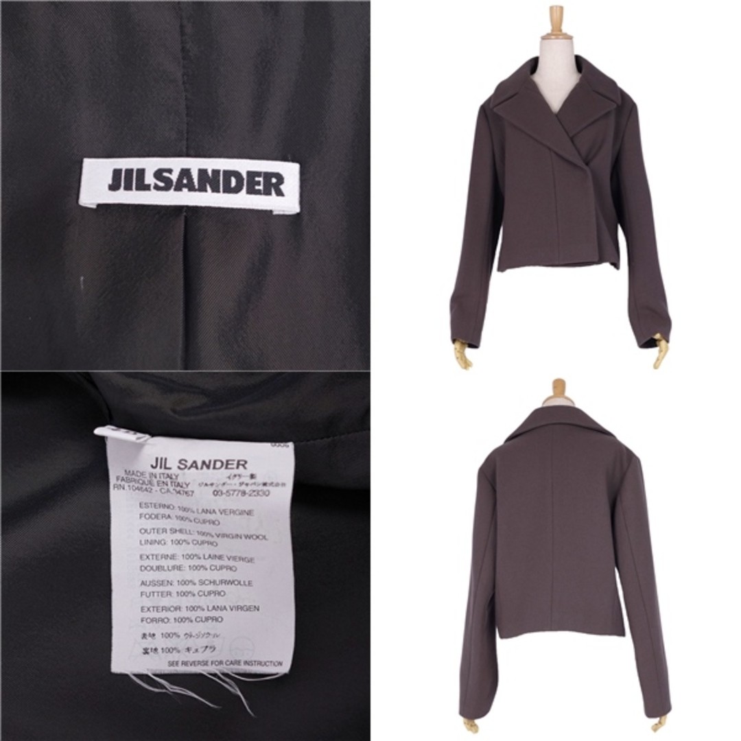 JIL SANDER - 美品 ジルサンダー JIL SANDER ジャケット コート JIL SANDER - 美品 ジルサンダー JIL SANDER ジャケット コート