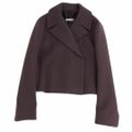 美品 ジルサンダー JIL SANDER ジャケット コート ショート丈 ダブル