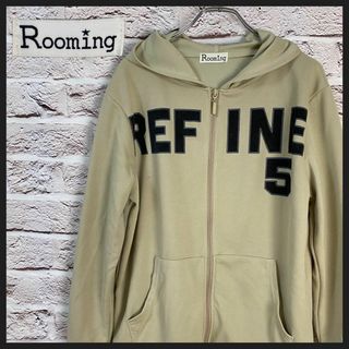 Rooming パーカー　ジップパーカー メンズ　レディース　[ M～L ](パーカー)