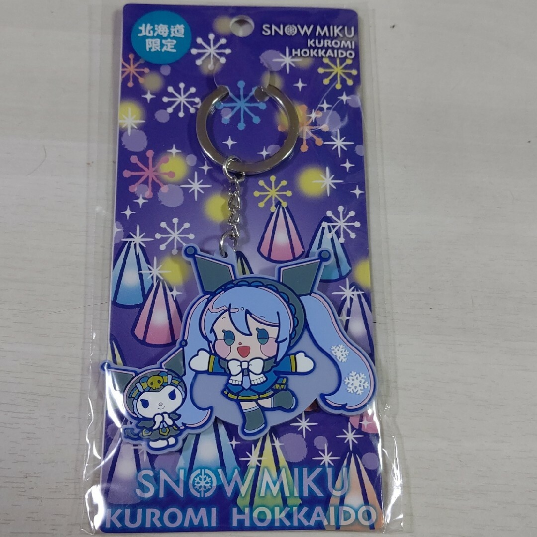 値下げ新品北海道限定雪ミク初音ミククロミラバーストラップサンリオ | フリマアプリ ラクマ