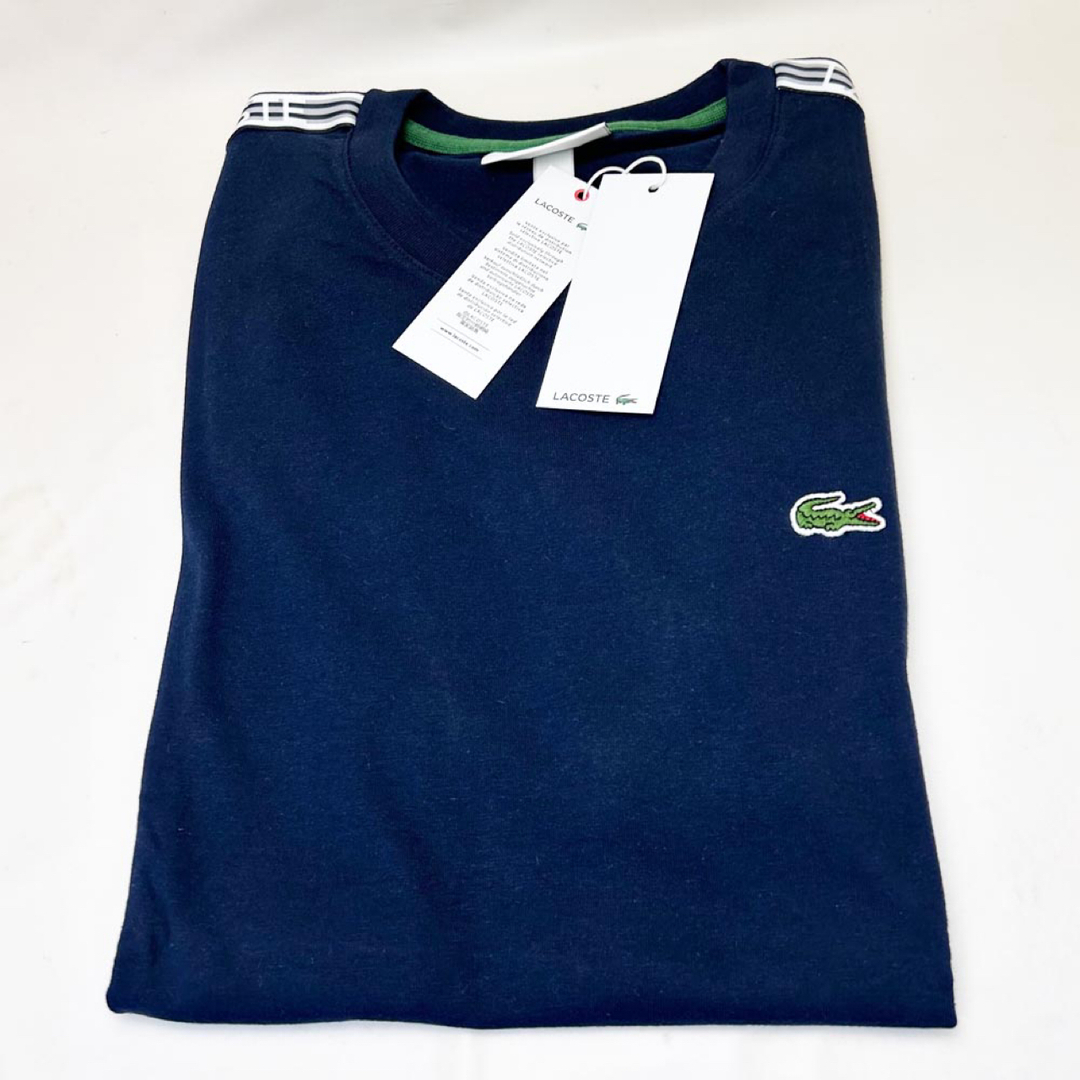 LACOSTE(ラコステ)の新品 ラコステ 半袖Ｔシャツ TH5071 ネイビー Sサイズ メンズのトップス(Tシャツ/カットソー(半袖/袖なし))の商品写真