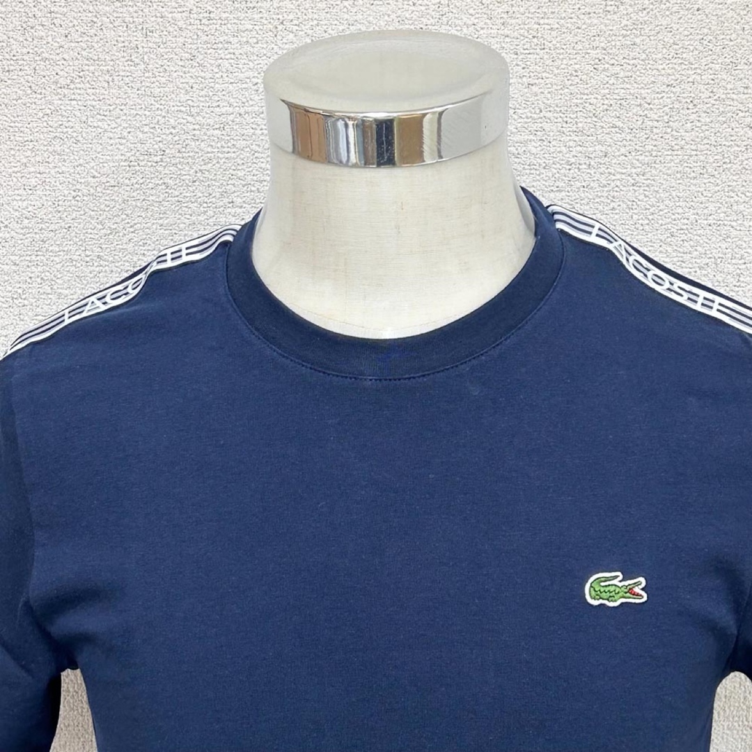 LACOSTE(ラコステ)の新品 ラコステ 半袖Ｔシャツ TH5071 ネイビー Sサイズ メンズのトップス(Tシャツ/カットソー(半袖/袖なし))の商品写真