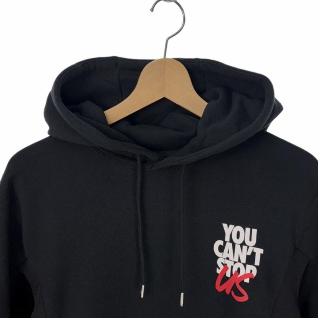 NIKE SACAI customized hoodie パーカー　3 黒　L