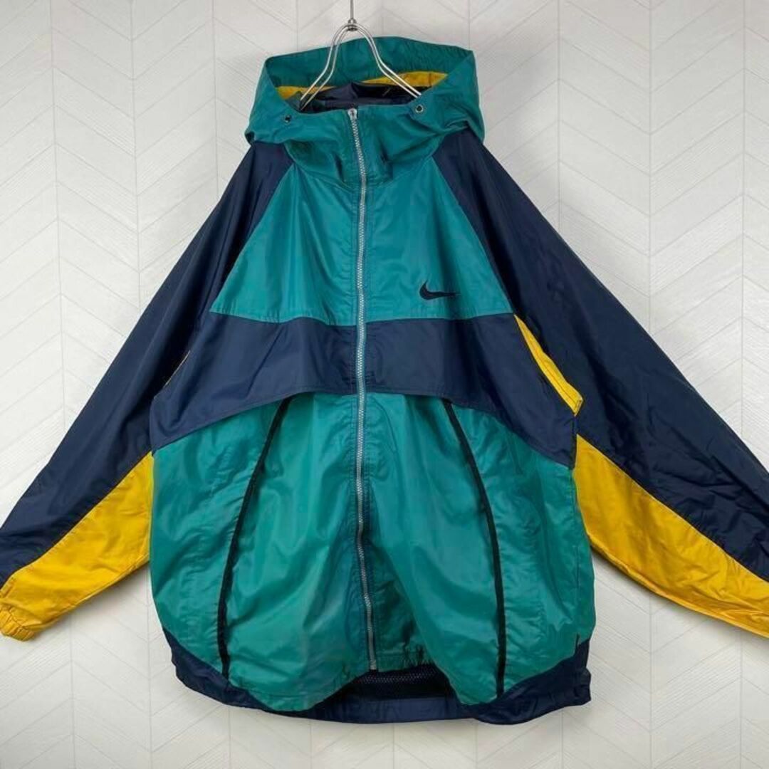 超激レア90s ナイキ ACG ナイロンジャケット フーディ オーバーサイズ