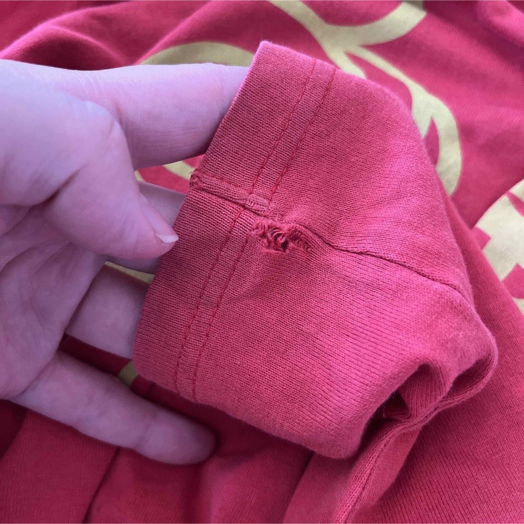 HYSTERIC MINI(ヒステリックミニ)のヒステリックミニ　長袖　120 ロンT  カットソー　赤　レッド キッズ/ベビー/マタニティのキッズ服女の子用(90cm~)(Tシャツ/カットソー)の商品写真