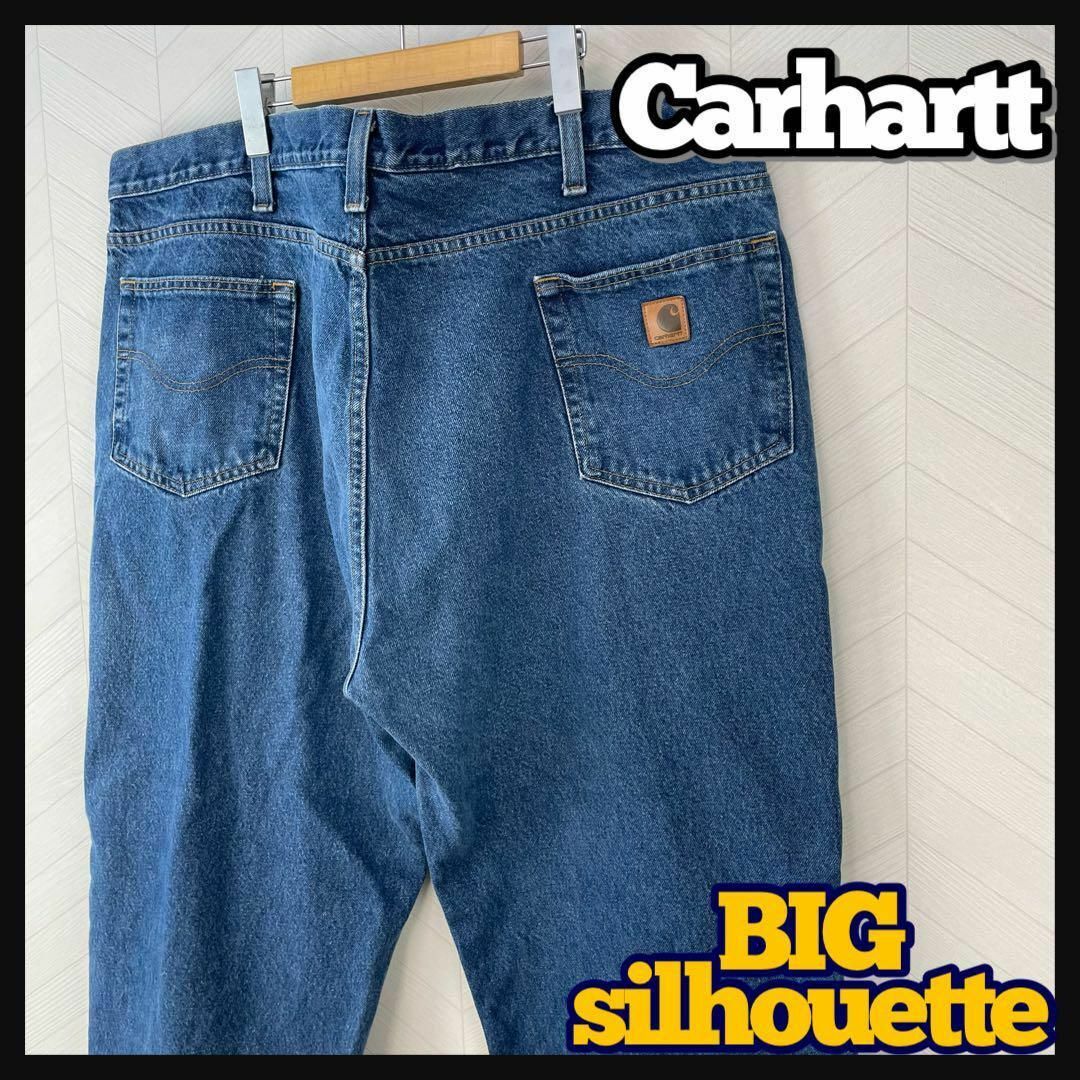 carhartt カーハート　w34 L32 ジーンズ　デニム　バギー　ワイド