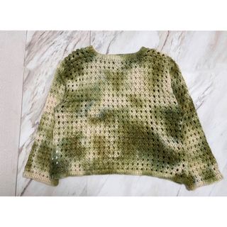 ニッチ(Niche.)のmacmahon knitting mills タイダイ染め クロシェニット(ニット/セーター)