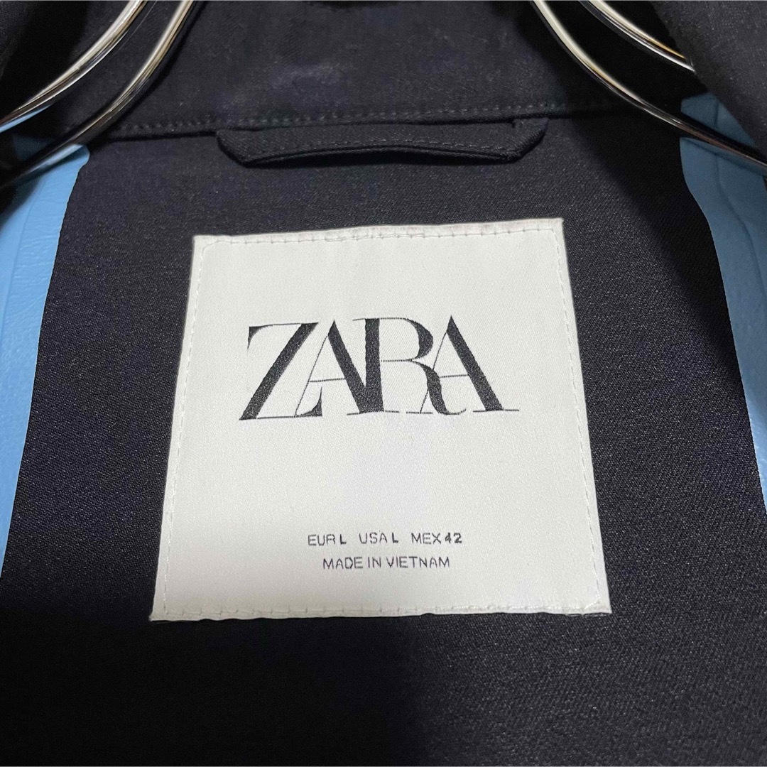 ZARA ザラ　トラベラー　ステンカラーコート　耐久撥水防風　メンズLサイズ