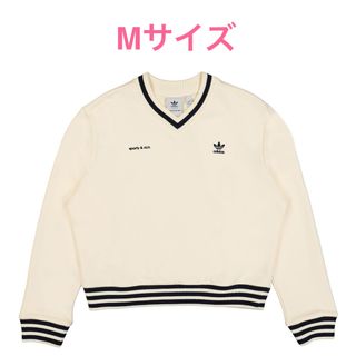 オリジナルス(Originals（adidas）)のadidas Originals Sporty&Rich Vネック セーター (ニット/セーター)