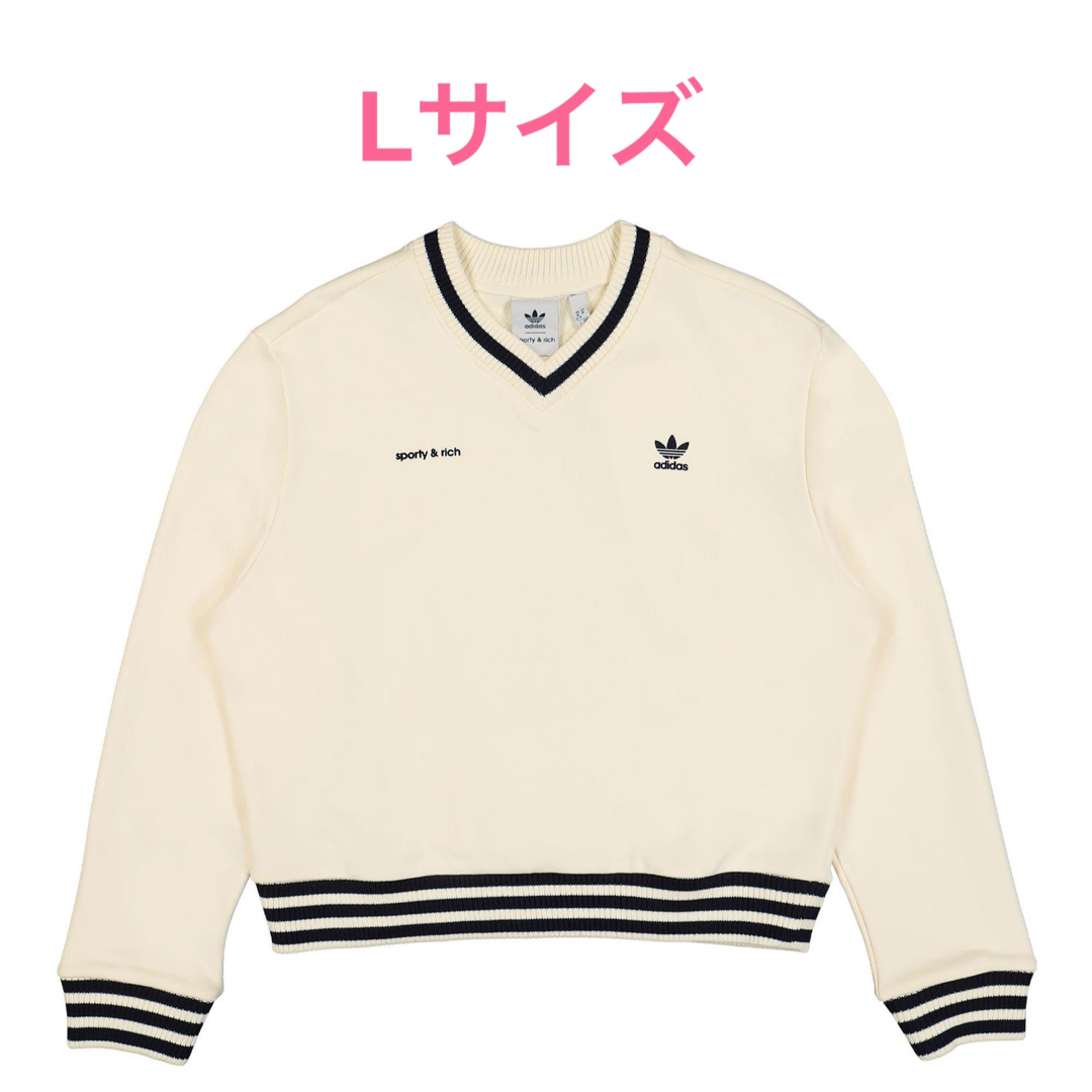 adidas Originals Sporty&Rich Vネック セーター | フリマアプリ ラクマ