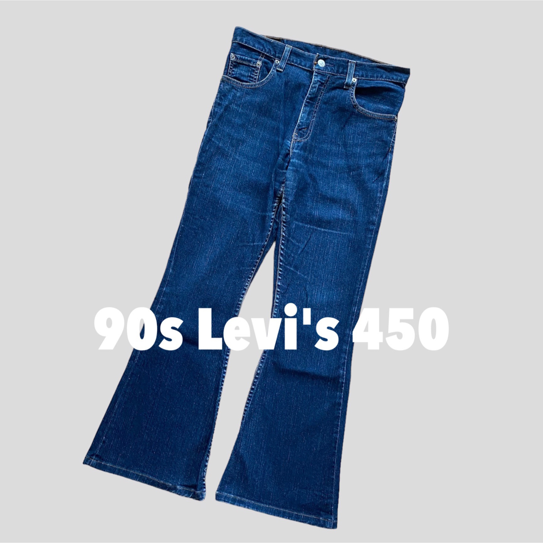 【珍品】Levi's 450 オーストラリア製 フレア デニム 30×32