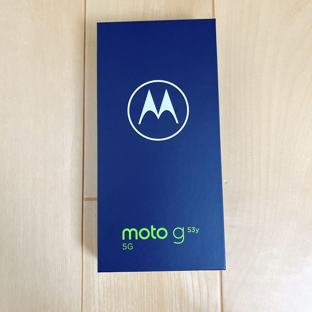 新品未使用⭐︎ moto g53y 5G ペールピンク Y!mobile 限定色-