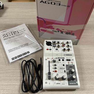 ヤマハ(ヤマハ)の【YAMAHA】未使用 AG03MK2 Live Streaming Mixer(ミキサー)