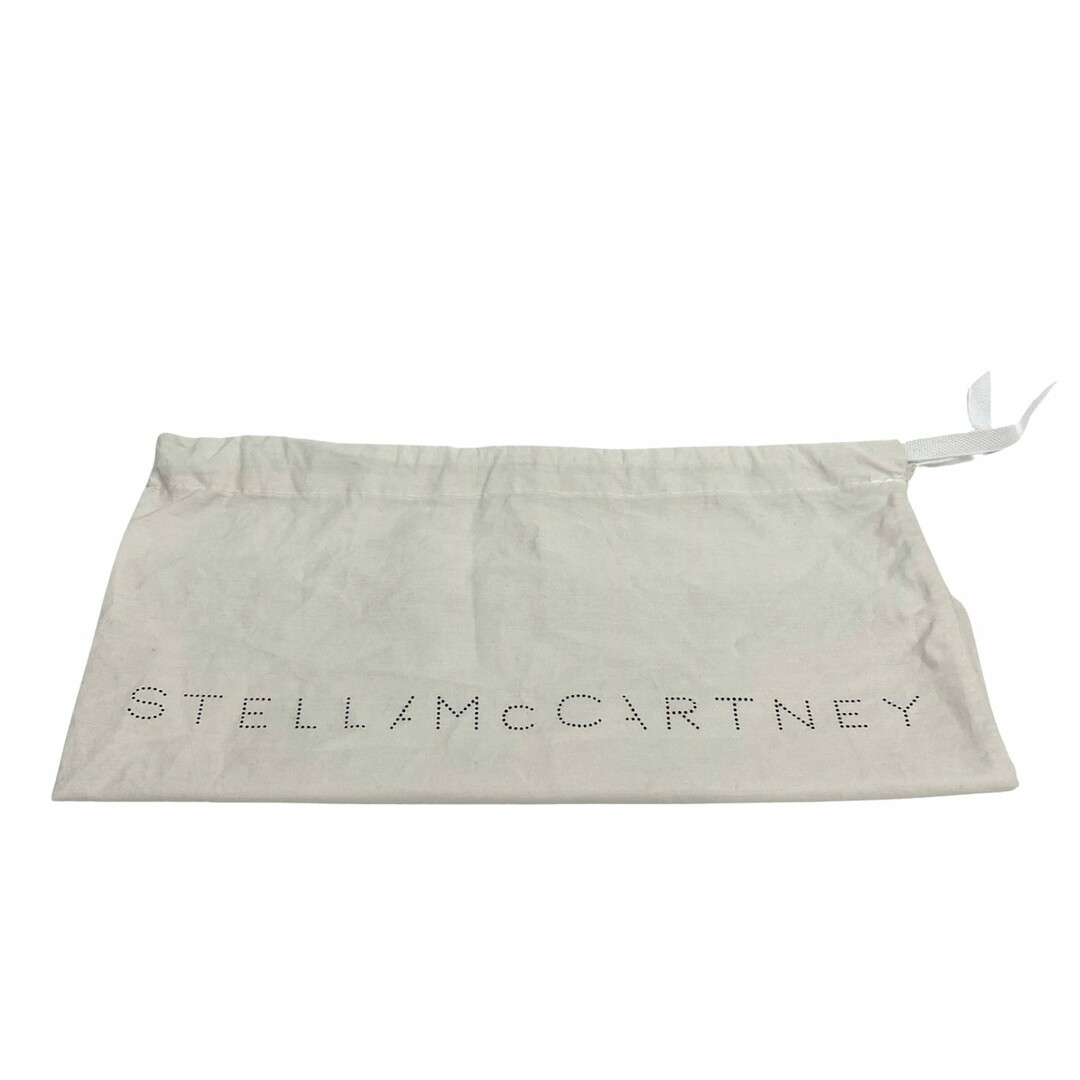 極 美品 袋付き Stella McCartney ステラマッカートニー ファラベラ レザー チェーン 2way ミニ ハンドバッグ ショルダーバッグ 黒 93996