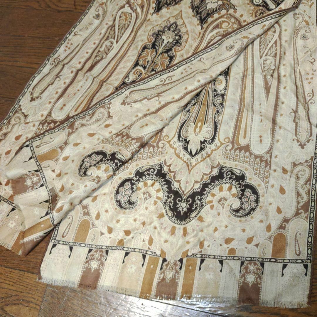 ETRO - 1829超美品 エトロ ストール マフラー シルク混 定番ペイズリー