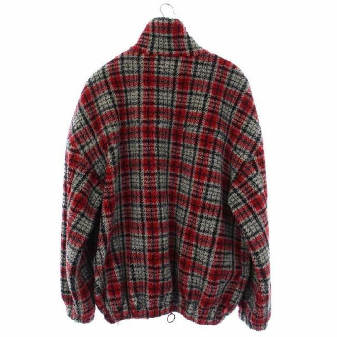 OFF WHITE 19AW Plaid Fleece Jacket