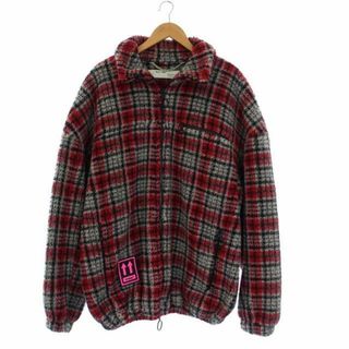 オフホワイト(OFF-WHITE)のOFF WHITE 19AW Plaid Fleece Jacket(ブルゾン)