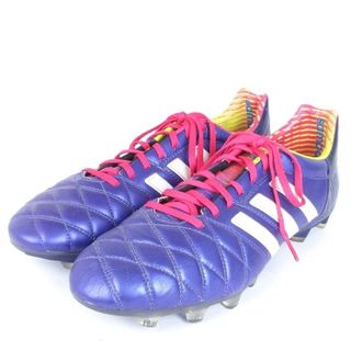 アディダス(adidas)のアディダス 美品 パティーク 11Pro TRX FG スパイク 紫 29.5(スニーカー)