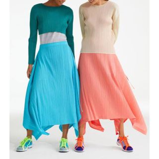 プリーツプリーズイッセイミヤケ(PLEATS PLEASE ISSEY MIYAKE)のPLEATS PLEASE ISSEY MIYAKE SKYBLUE SKIRT(その他)