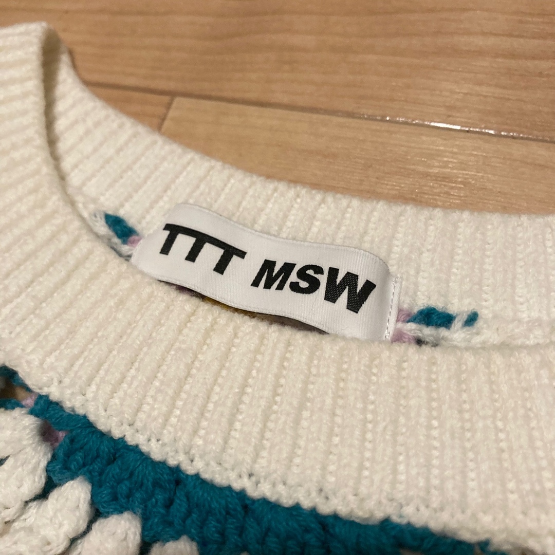 TTT_MSW Handmade Pullover Knit Mサイズ