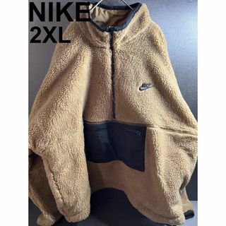 ナイキ(NIKE)の新品2XL ナイキ クラブ+ウィンター アノラック ハーフジップ L/S トップ(ポンチョ)