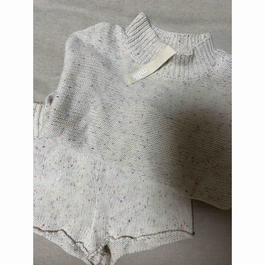 Misha & Puff(ミーシャアンドパフ)のmillk ニット  キッズ/ベビー/マタニティのキッズ服女の子用(90cm~)(ニット)の商品写真