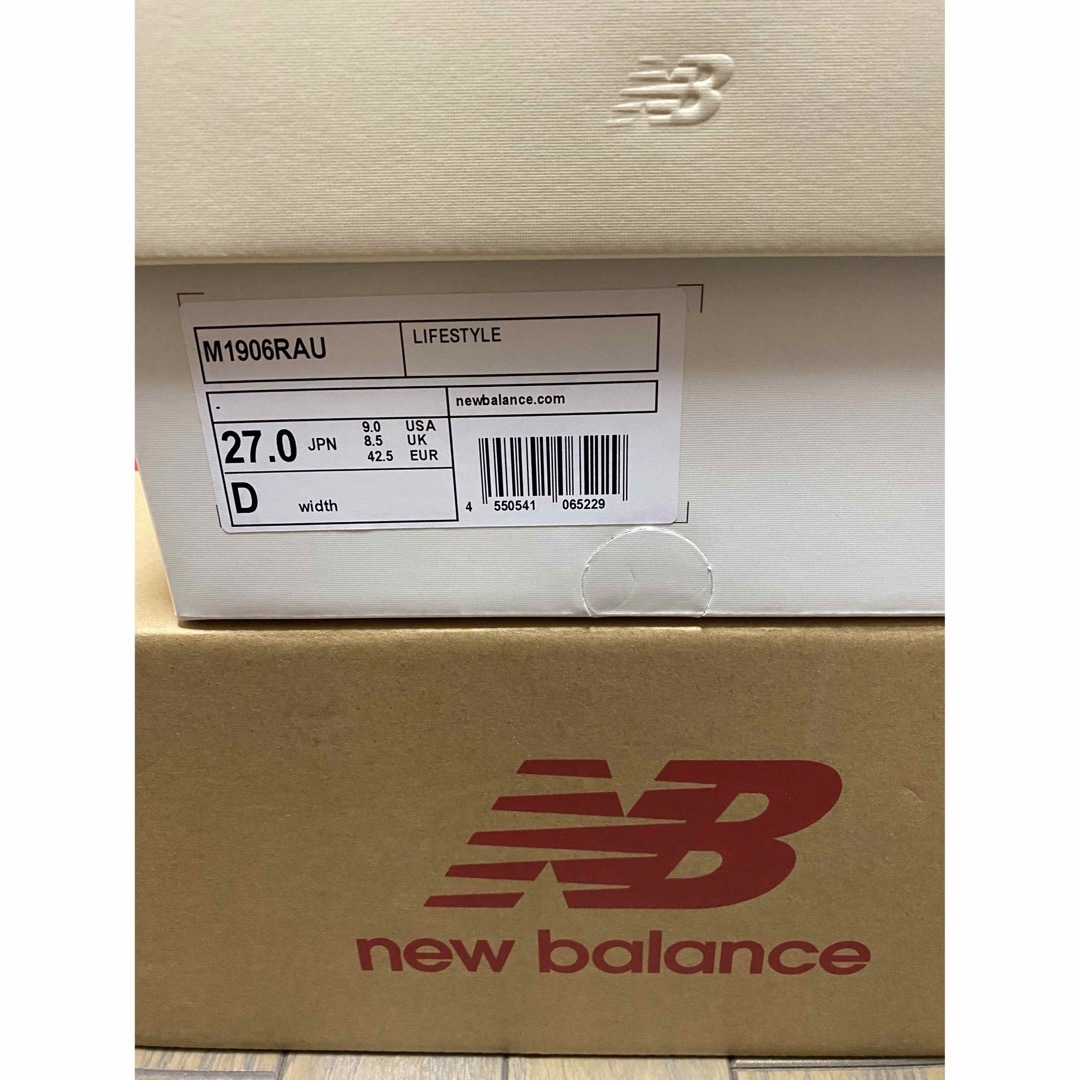 New Balance(ニューバランス)のAURALEE×New Balance M1906R AU オーラリー 27 メンズの靴/シューズ(スニーカー)の商品写真