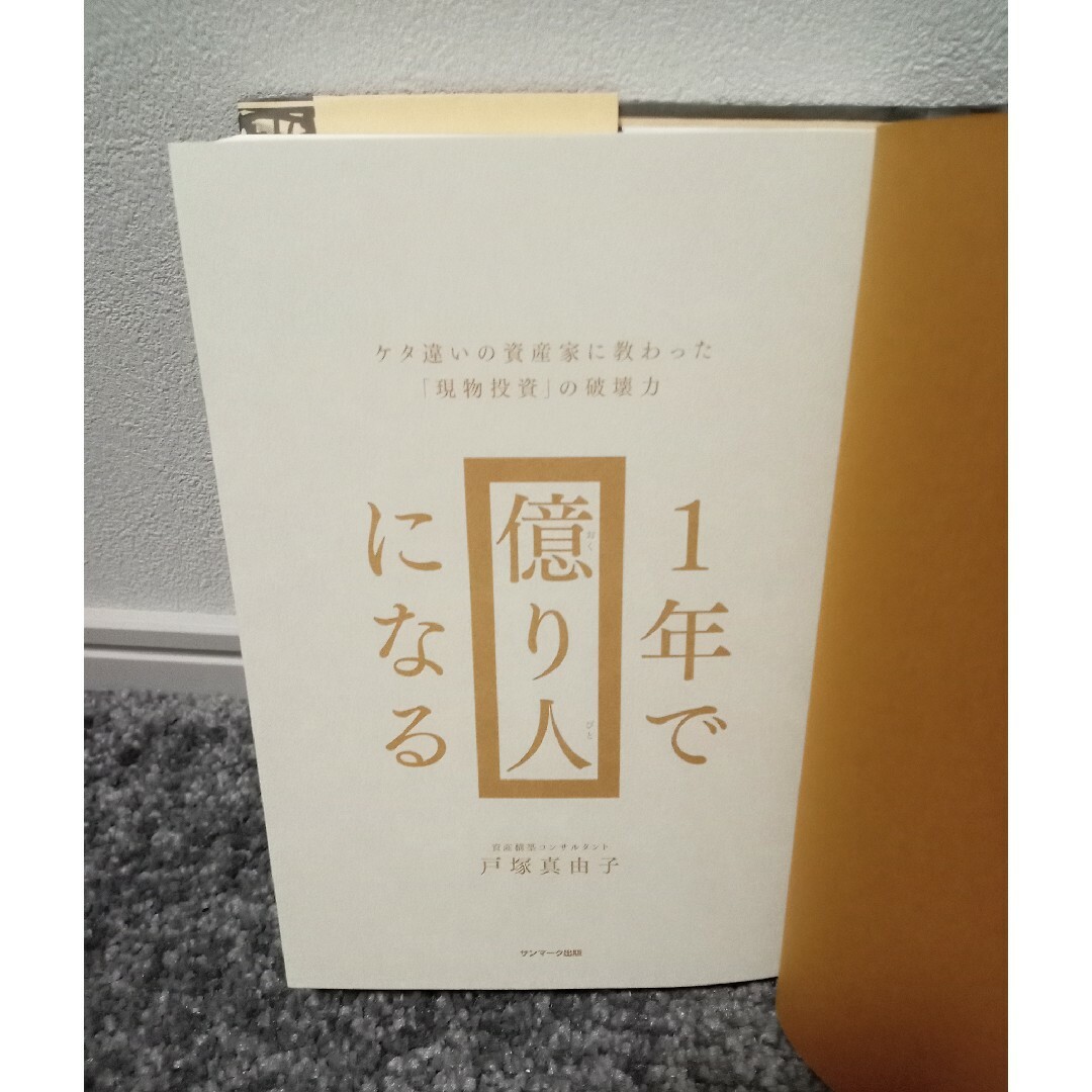 サンマーク出版(サンマークシュッパン)の１年で億り人になる エンタメ/ホビーの本(ビジネス/経済)の商品写真