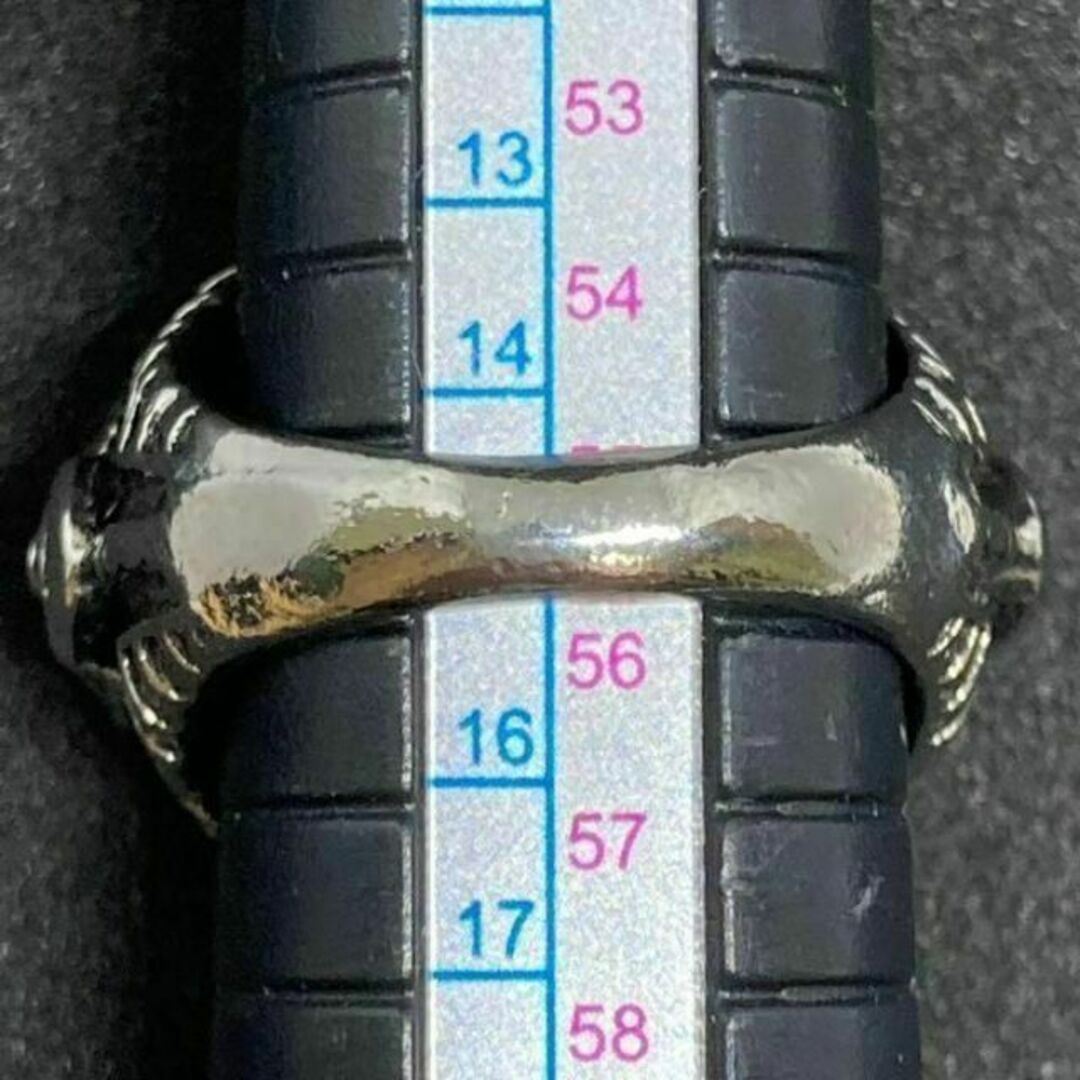 シルバー リング アヌビス 神 ツタンカーメン 指輪 ヴィンテージ 15号 メンズのアクセサリー(リング(指輪))の商品写真