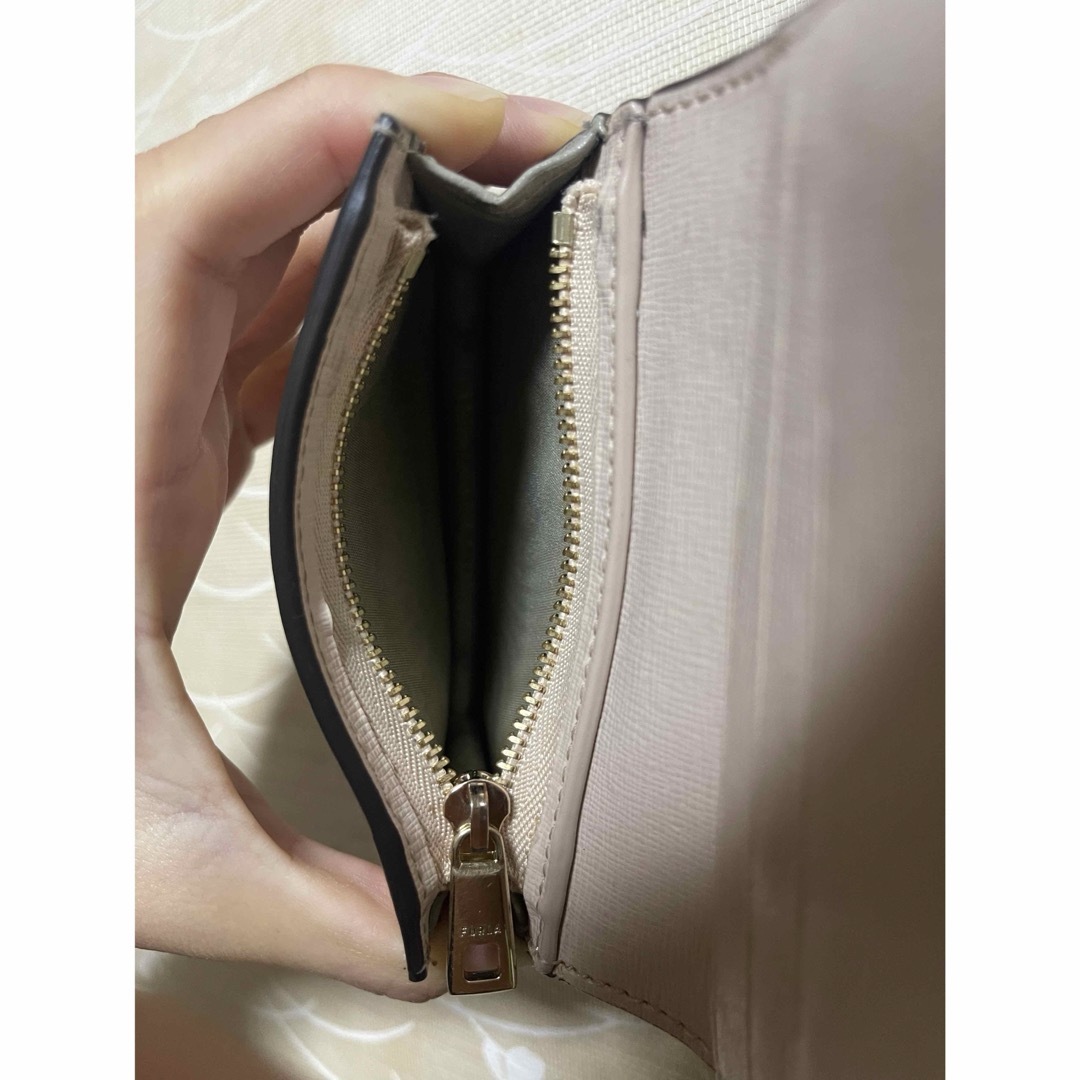 Furla(フルラ)のFURLA フルラ　折り財布　グレー レディースのファッション小物(財布)の商品写真