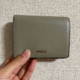 フルラ(Furla)のFURLA フルラ　折り財布　グレー(財布)