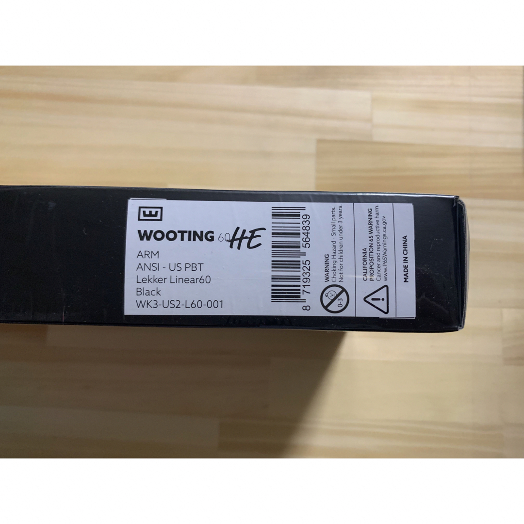 Wooting 60 HE ARM 【新品未開封】の通販 by バルムンク's shop|ラクマ