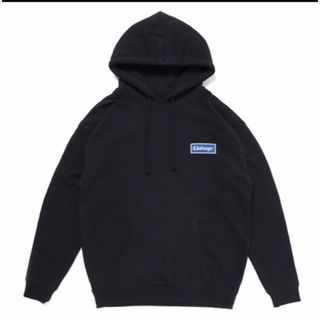 ネイバーフッド(NEIGHBORHOOD)のCHALLENGER LOGO PATCH HOODIE Black M(パーカー)