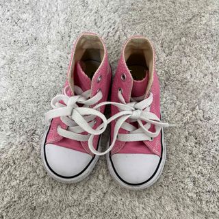 コンバース(CONVERSE)のピンク　コンバース　14cm(スニーカー)