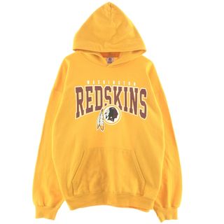 古着 NFL WASHINGTON REDSKINS ワシントンレッドスキンズ スウェットプルオーバーパーカー メンズXXL /taa001294(スウェット)