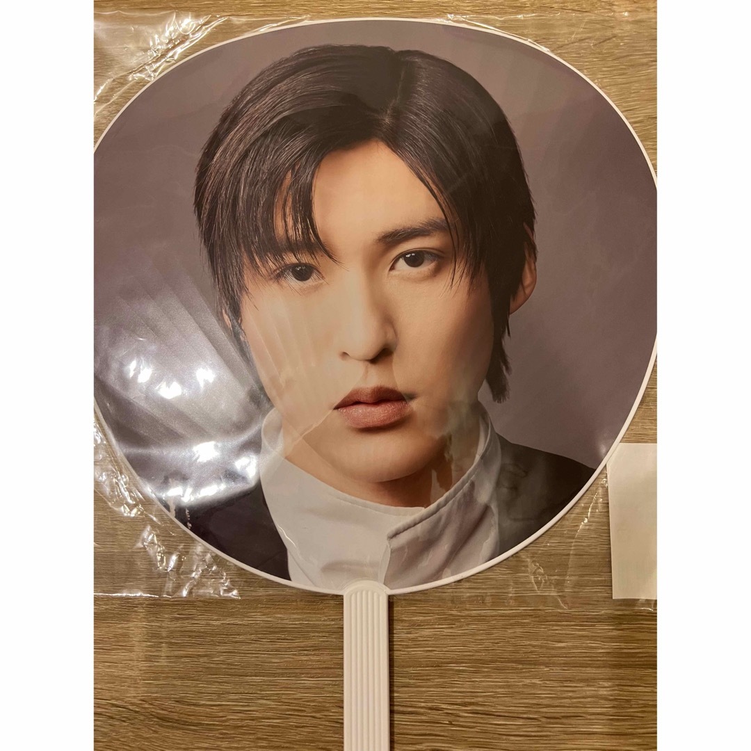 目黒蓮 顔団扇