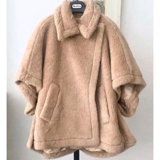 Max Mara - Max Mara tebe テディベアケープ 新品タグ付きの通販 by
