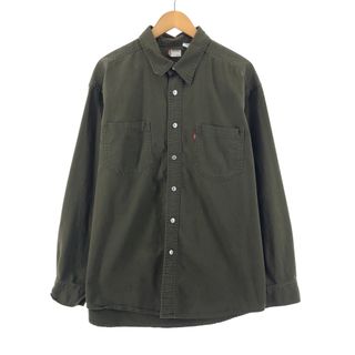 リーバイス(Levi's)の古着 リーバイス Levi's 長袖 コットンシャツ メンズXL /eaa378541(シャツ)