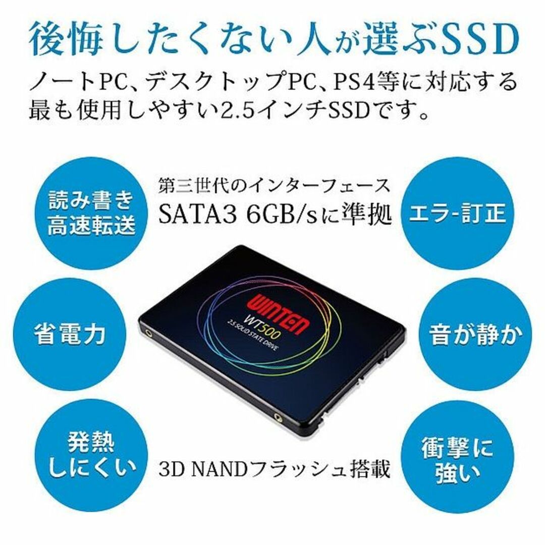 SSD 1TB 2個組】WINTEN WT500 WT500-SSD-1TB-