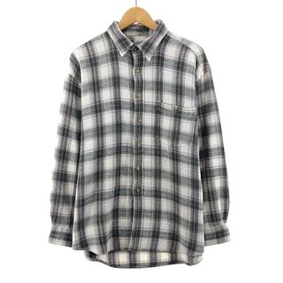 エルエルビーン L.L.Bean 長袖 コットンチェックシャツ メンズM /eaa357577