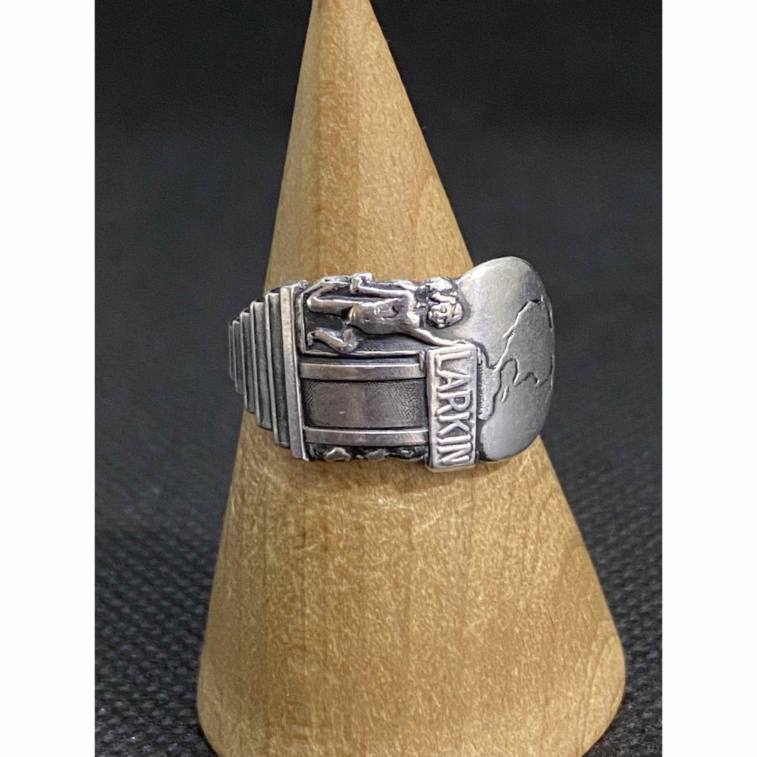 アンティーク リング スプーンリング 14号 調可 民族 LARKIN 4260 メンズのアクセサリー(リング(指輪))の商品写真