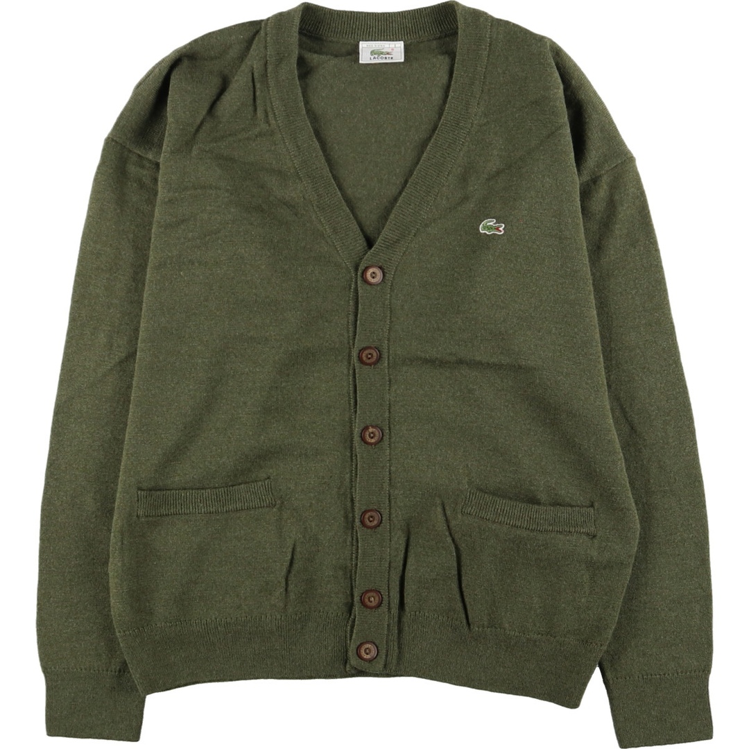 LACOSTE - 古着 90年代 ラコステ LACOSTE ウール×アクリルニット