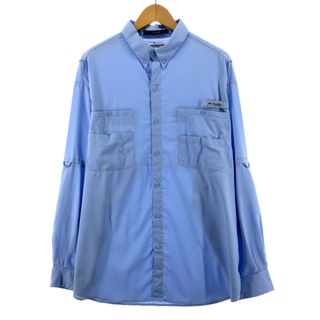 コロンビア(Columbia)の古着 コロンビア Columbia PFG 長袖 フィッシングシャツ メンズXL /eaa378342(シャツ)